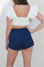 Navy Fall Concert Skort