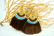 Sandpipers Tassel Earrings