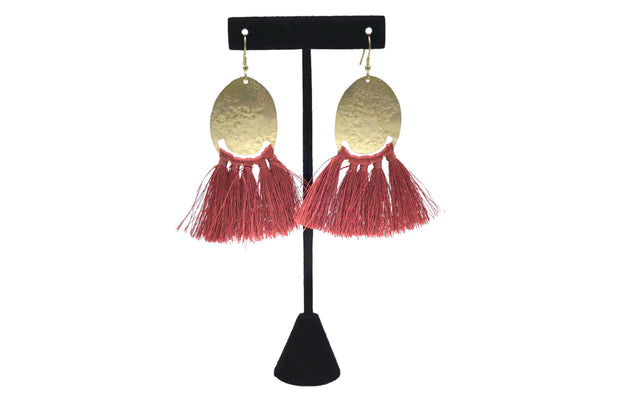 Pirate booty Red Earrings