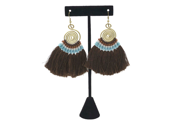 Sandpipers Tassel Earrings