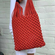 Captiva Coral Macrame Bag