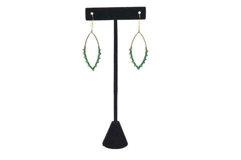 Key West Green Earrings