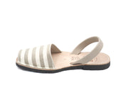 White Striped Pons 510 - Handmade in Spain